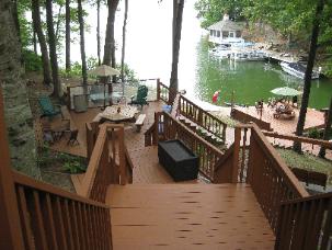 View of all decks