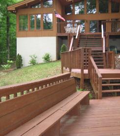 View of Decking