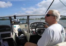 Boating on Lake Anna